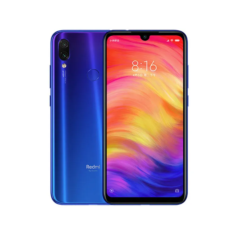 Xiaomi Redmi Note 7 6G 64G Global firmware Cellphone Original Smartphone Snapdragon 660 Posterior fingerprint used phone - Imagen 2