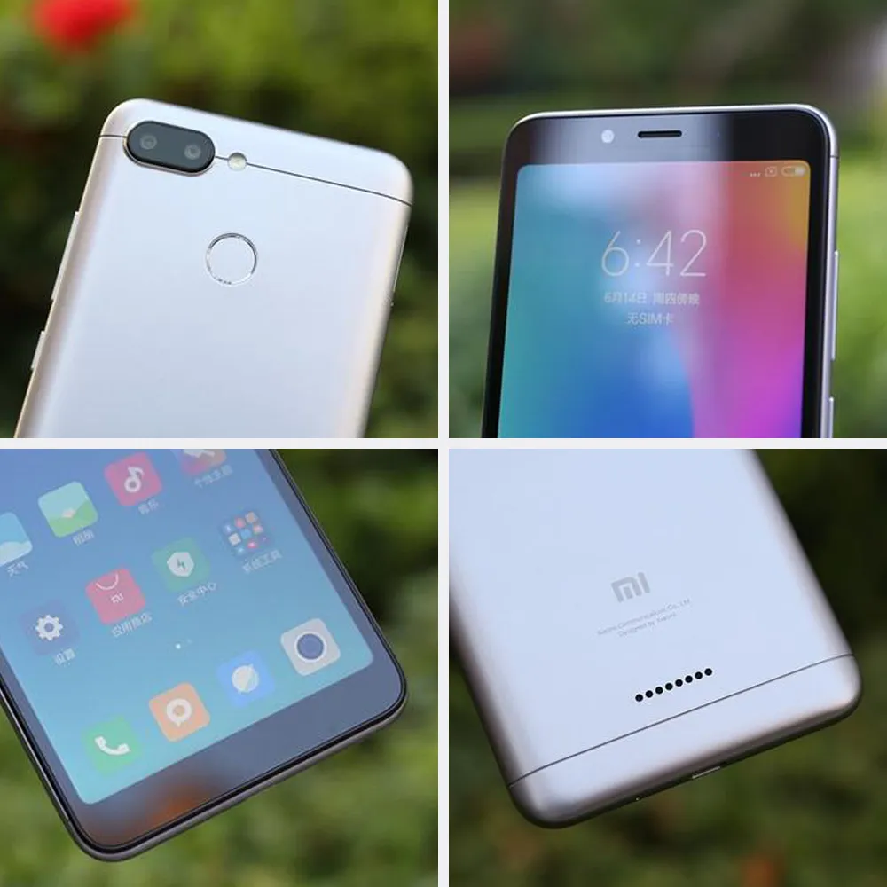 Xiaomi Redmi 6 Smartphone  googleplay Mobile Phone 5.45" Full Screen AI Face ing used phone - Imagen 5