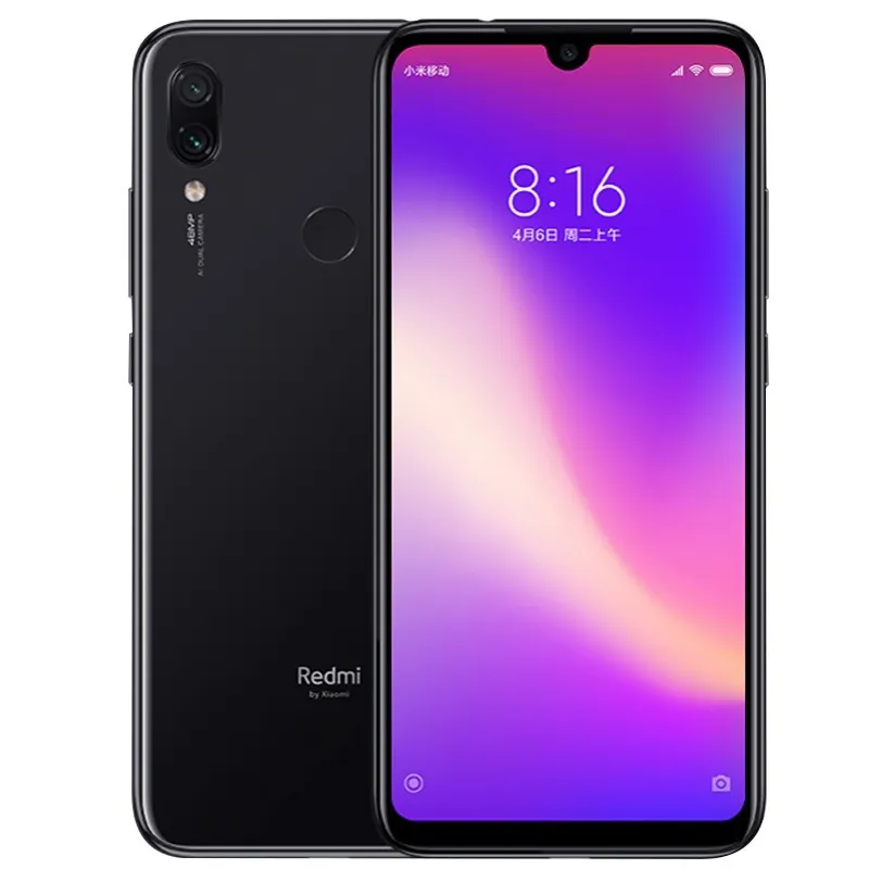 Global Firmware Xiaomi Redmi Note 7 Smartphone  Storage Snapdragon 660 Original  Rear Fingerprint Sensor used phone - Imagen 2