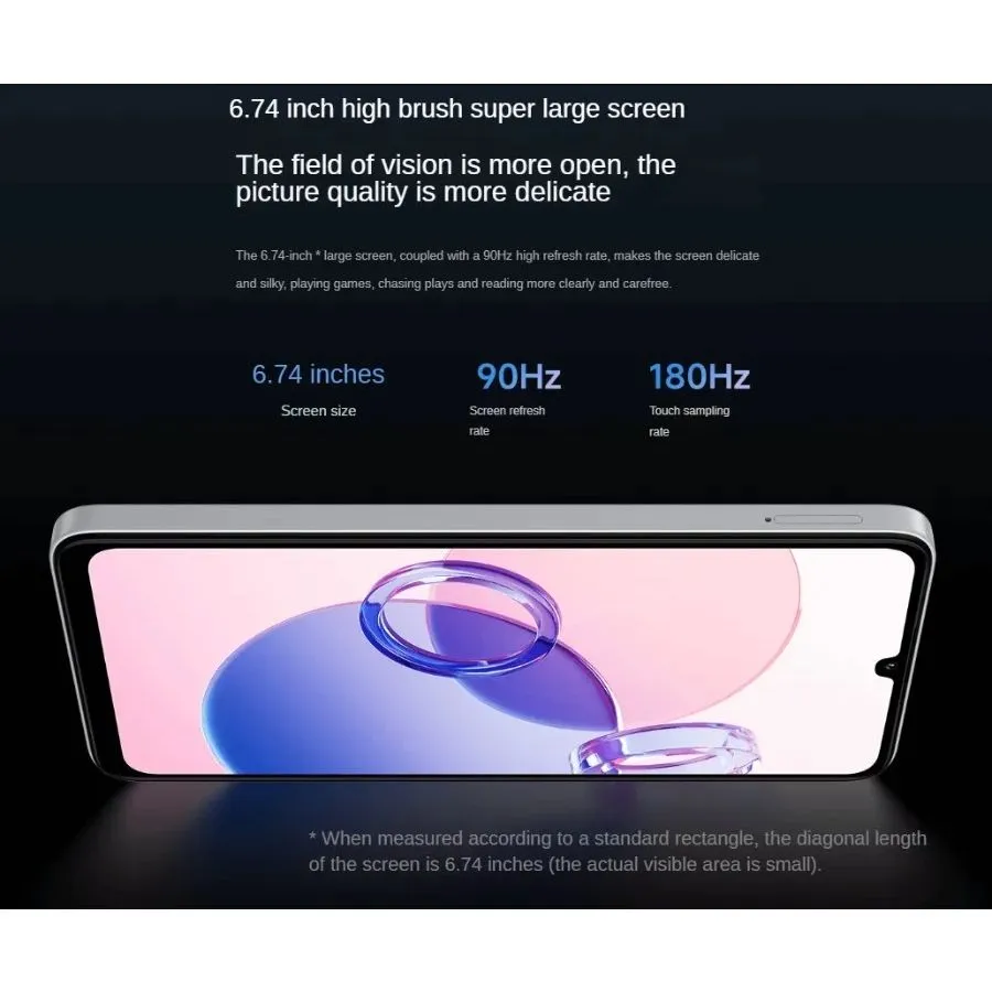 Redmi 13C 5G 6.74" 90Hz Large Screen 50MP AI Camera 5000mAh Battery 18W Fast Charge Android Smartphone Xiaomi Smartphone - Imagen 5