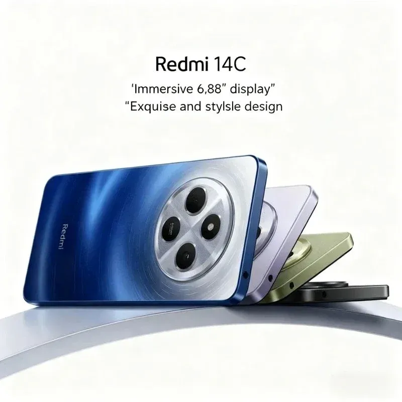 Redmi 14C 8GB+256GB Smartphone, 6.88" HD+ Display, 5160mAh Battery, MediaTek Helio G81-Ultra, 50MP AI Camera, Xiaomi HyperOS - Imagen 3