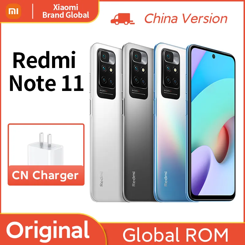 Xiaomi Redmi Note 11 Cellphone Global ROM 4GB+128GB Helio G88 Octa Core 90Hz AMOLED Display 5000mAh 18W CN Version - Imagen 1