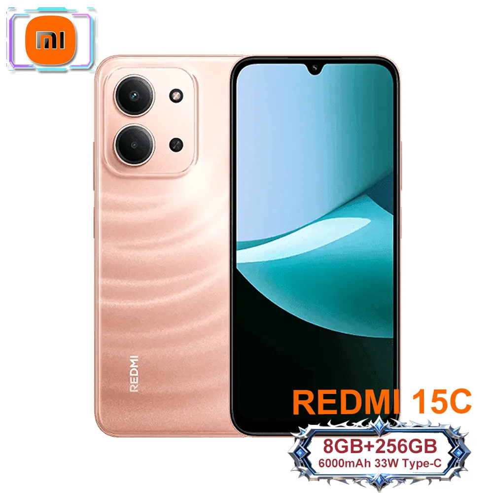 Xiaomi Redmi15c fashion smart phone 6000mAh long battery life, 6.9-inch 120Hz, LCD, 50MP+8MP, GPS/NFC [EU/US/UK specifications] - Imagen 1
