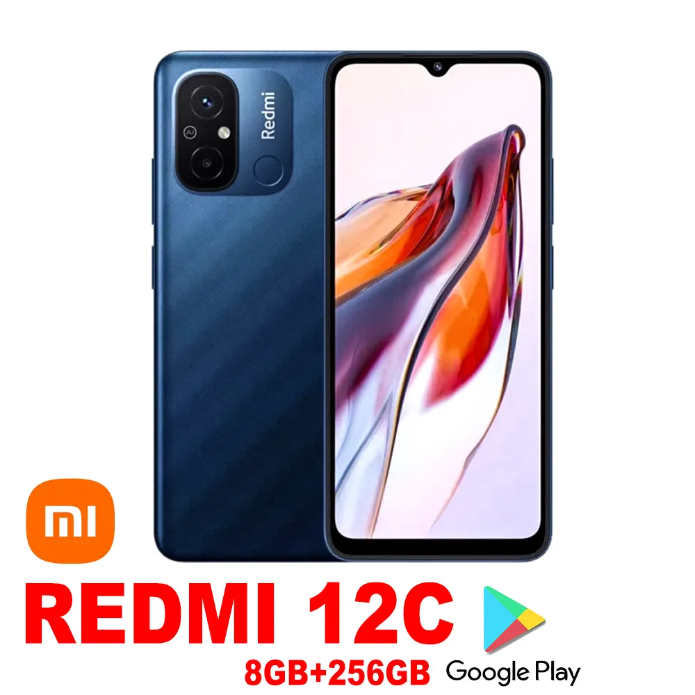 Original Xiaomi Redmi 12C 8GB 256GB 5000mAh High-capacity Battery Helio G85 Octa Core 50MP 6.71'' 4G Mobile Phone Global ROM - Imagen 2