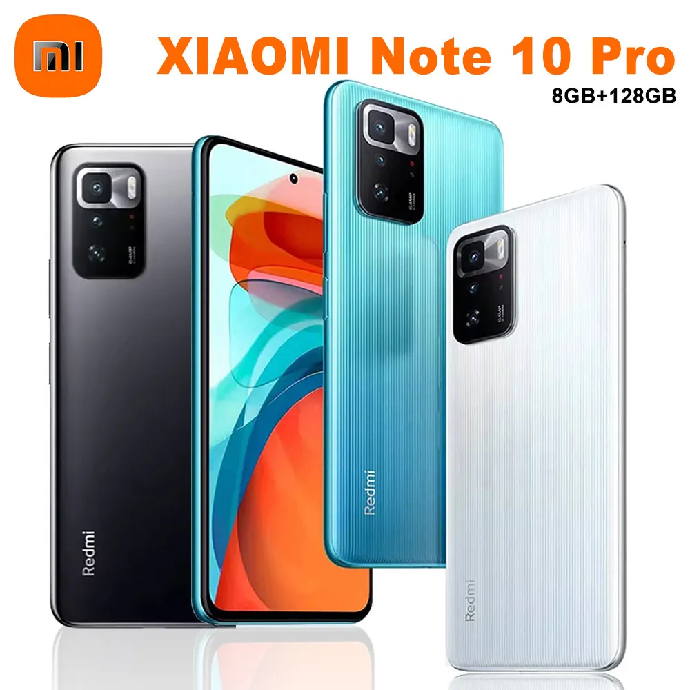 [EU/US/UK specifications]XIAOMI Redmi Note 10 pro 2400x1080 resolution 8GB +128GB fashion smart phone NFC - Imagen 4