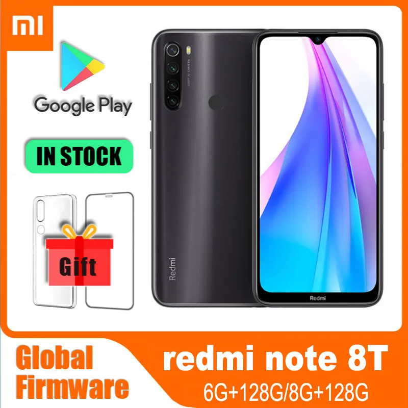 Google ROM Xiaomi Redmi Note 8T 6.3-inch Qualcomm Snapdragon 665 4000mAh 18W rear fingerprint used phone - Imagen 1