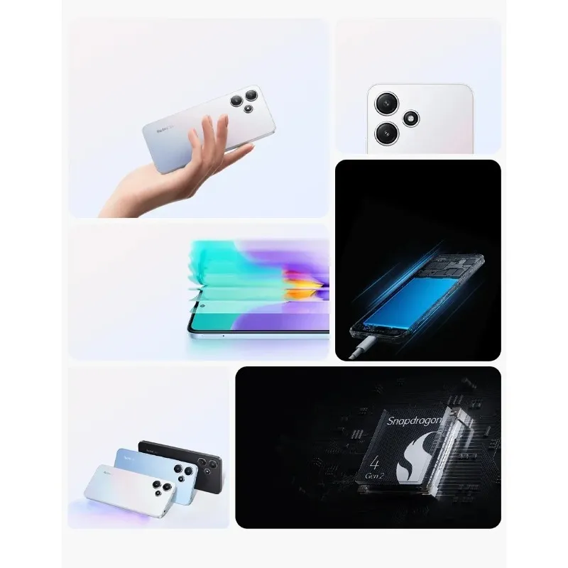 XIAOMI Redmi 12 5G (8GB+256GB) Ice Porcelain White, Snapdragon 4 Gen2, 90Hz Display。 - Imagen 4