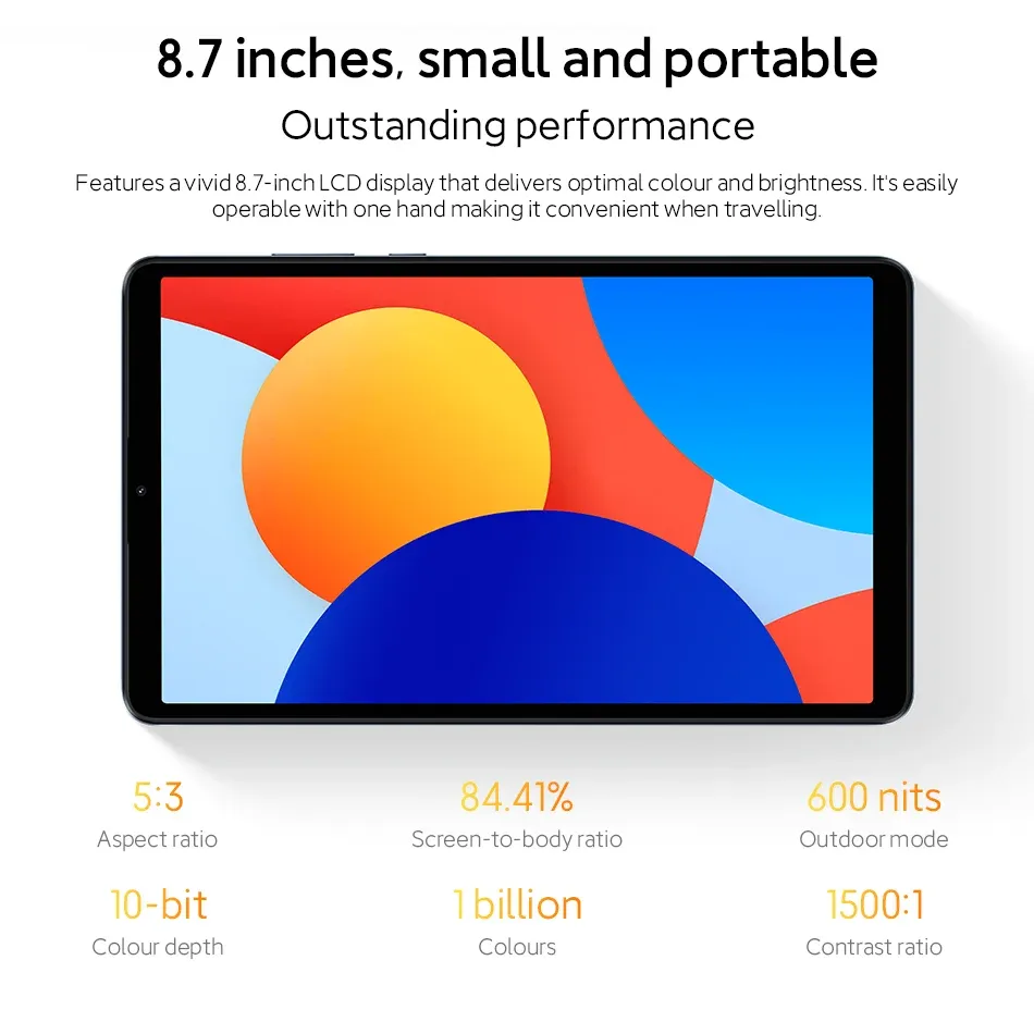 Global Version Xiaomi Redmi Pad SE 8.7 Tablet 8.7"  90HZ LCD Display MTK Helio G85 Wi-Fi 5 Dual-band  6650mAh Battery Mi Pad - Imagen 3