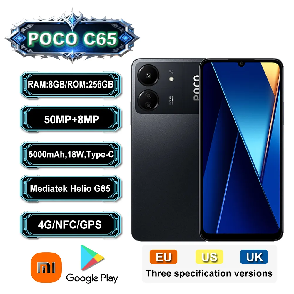 [EU/US/UK specifications] Xiaomi POCO series fashion camera phone RAM8GB/ROM256GB side fingerprint/facial recognition/GPS/NFC - Imagen 1