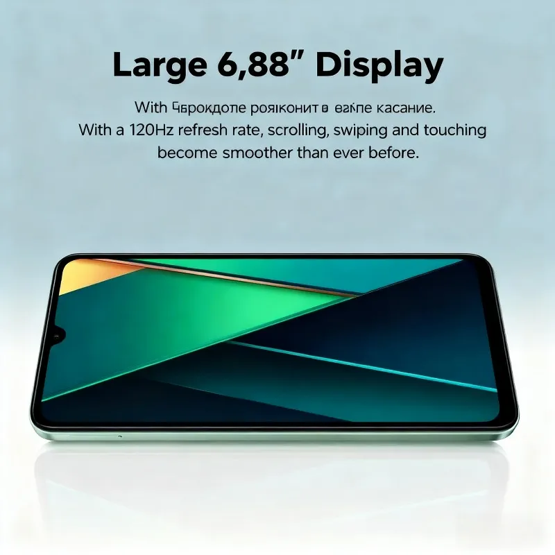 Xiaomi POCO C75 Smartphone 6.71 "Large Display 5000mAh Long Battery Life 18W Charging Mobile Phones Smartphone - Imagen 5