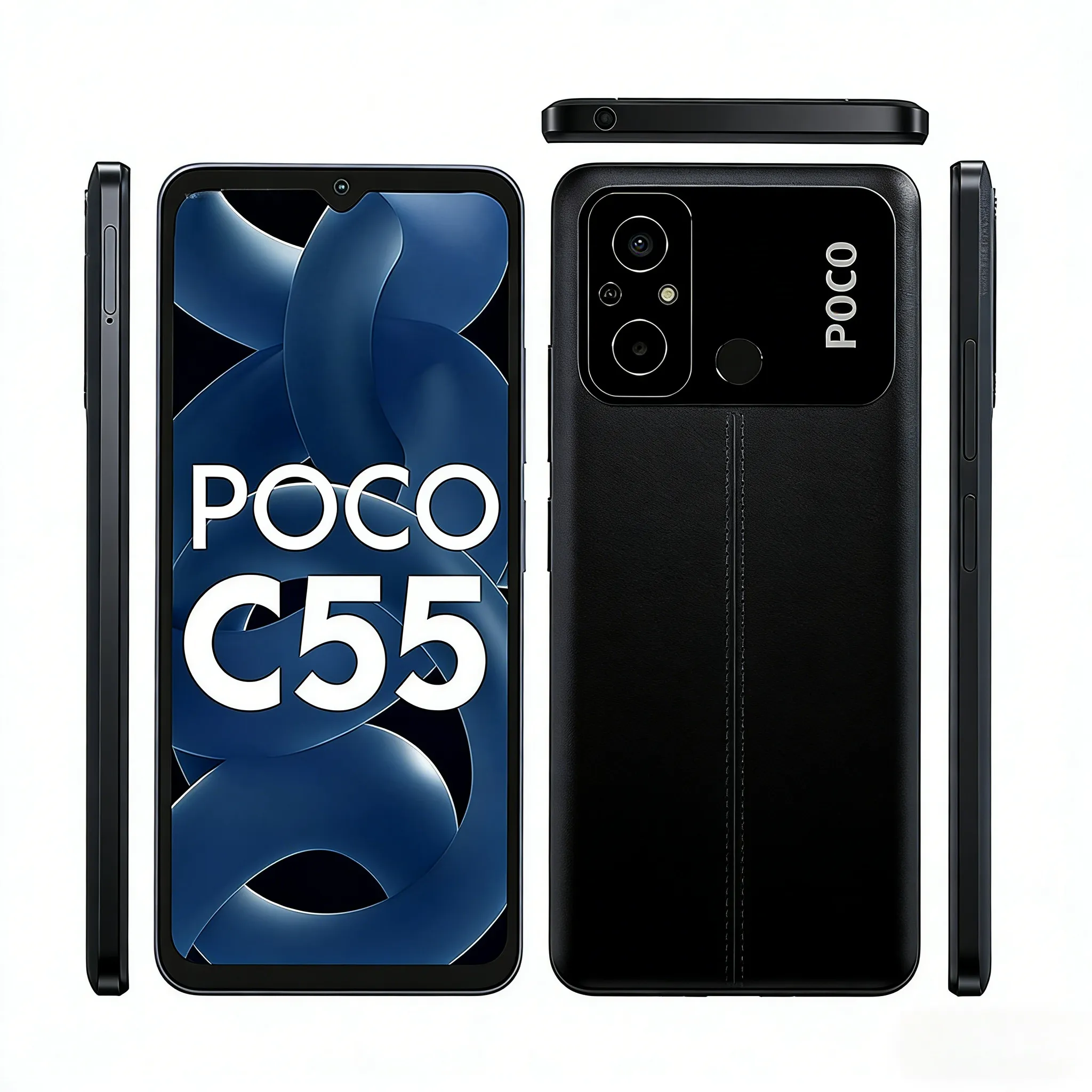 Xiaomi POCO C55 Smartphone 6.71 inch MediaTek Helio G85 5000mAh 10W Wired charging 64GB / 128GB 720 × 1650 pixe used phone - Imagen 3