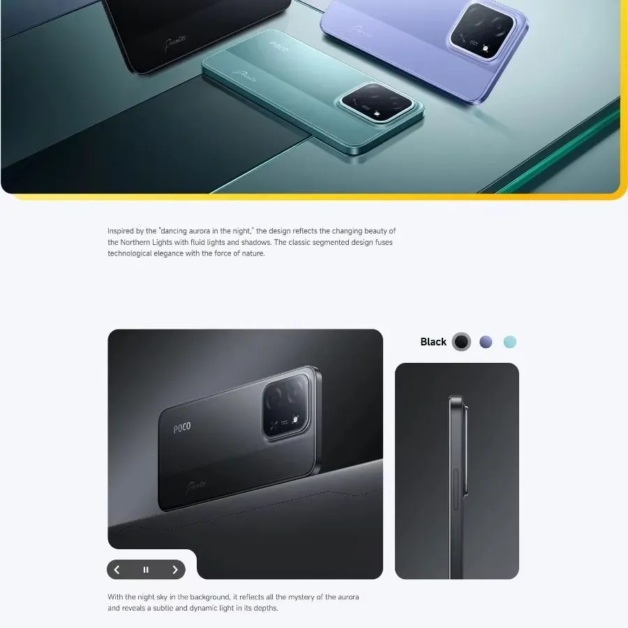 POCO C85 Smartphone: 6.9-inch 120Hz LCD, 50MP AI Camera, 6000mAh Battery, 33W Fast Charging, Helio G81 Ultra, 8GB+256GB - Imagen 6