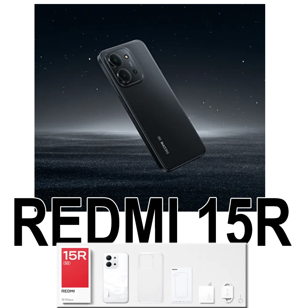XIAOMI/REDMI 15R original smart phone fashion ultra-thin 8GB+256GBn memory/6000mAh large battery Mediatek DNT 6300 system - Imagen 4