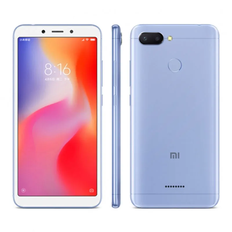 Xiaomi Redmi 6 Smartphone  googleplay Mobile Phone 5.45" Full Screen AI Face ing used phone - Imagen 5