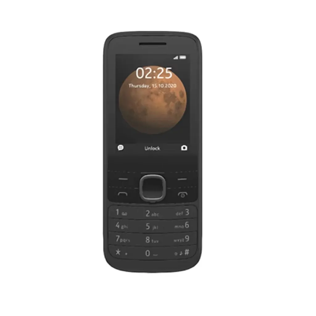 Finland Made Unloced 225 4G Mobile Phone 2.4" Dual SIM  1150mAh 3.5mm Jacks Long Standby Hebrew Key available used phone - Imagen 2