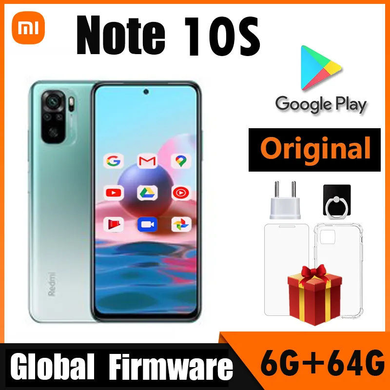 Xiaomi Redmi Note 10S smartphone 4G 6.43-inch MediaTek Helio G95 Android 11 Global firmware used phone - Imagen 1