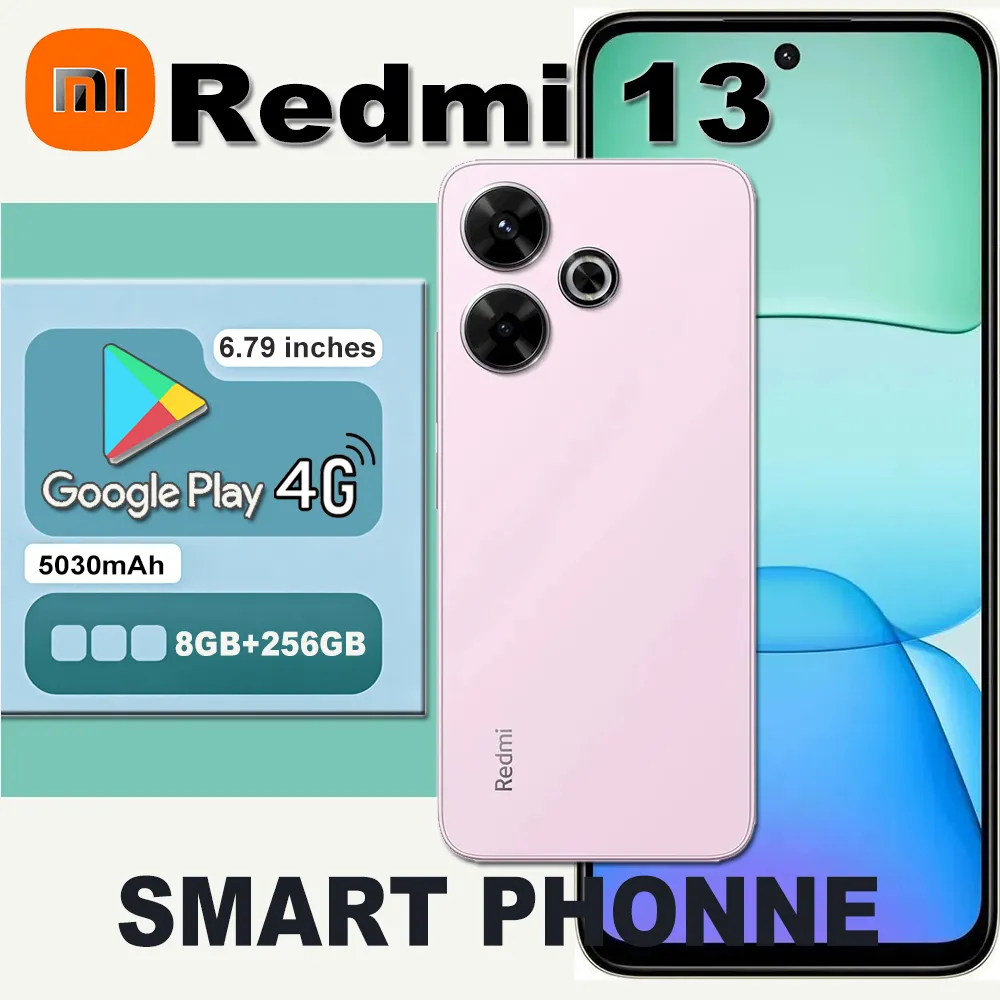 XIAOMI Redmi 13 5030mAh ultra-long battery life, fashionable smart phone with NFC function/8GB+256GB memory/2460 x1080resolution - Imagen 6